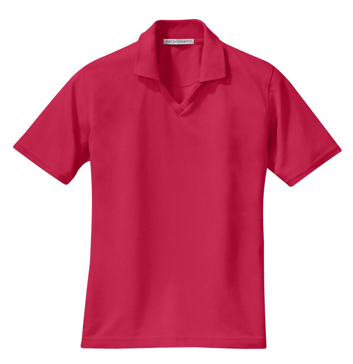 Port Authority Ladies Rapid Dry Polo. L455 Womens Apparel Shirts & Tops