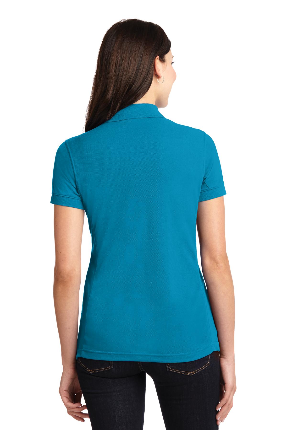 Port Authority Ladies 5-in-1 Performance Pique Polo. L567 Womens Apparel Shirts & Tops