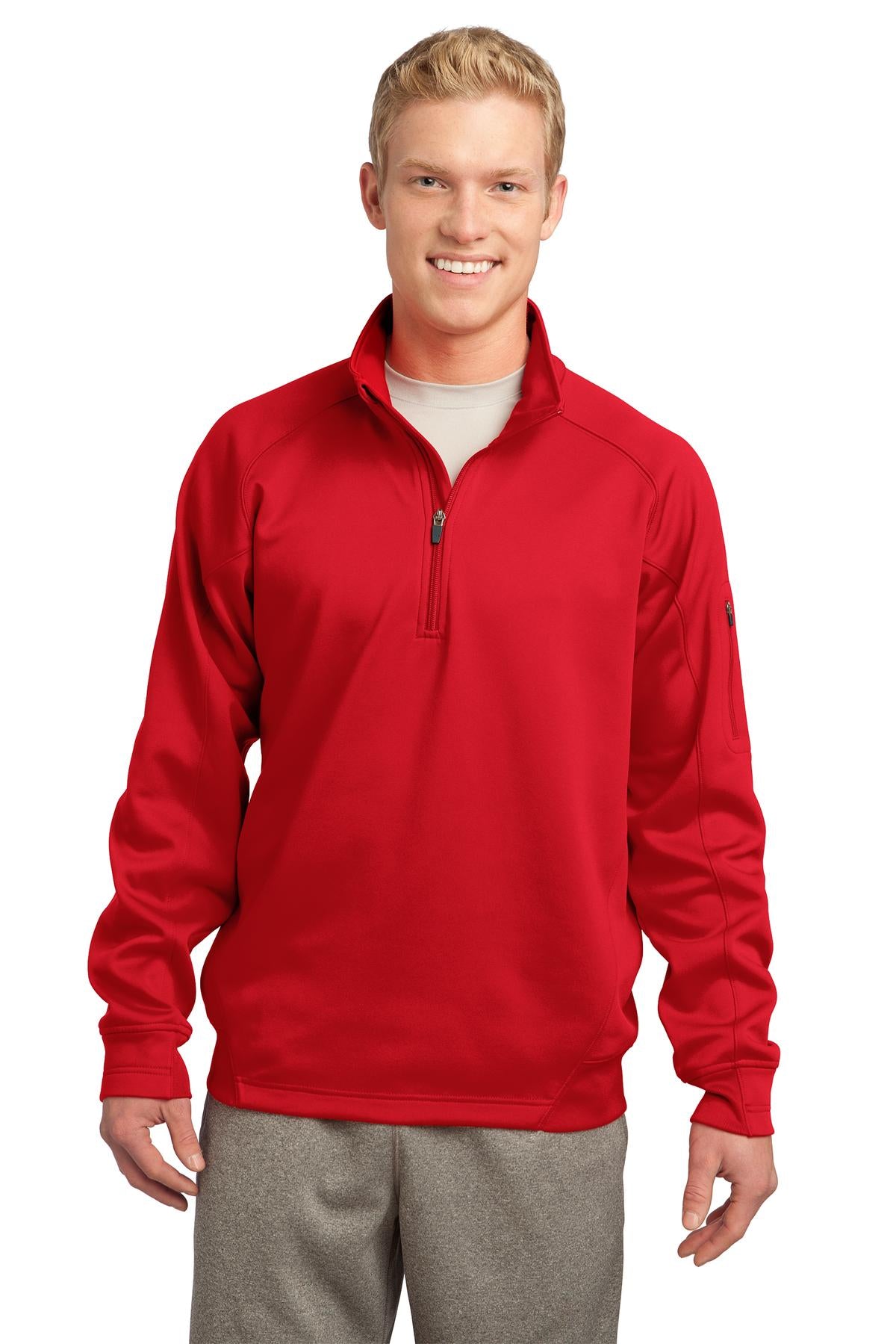 Sport-Tek Men's Tech Fleece 1/4-Zip Pullover Mens Apparel Sweatshirts & Fleece