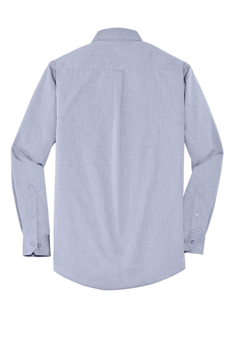 Port Authority Men's Crosshatch Easy Care Shirt. S640 Mens Apparel Shirts & Tops