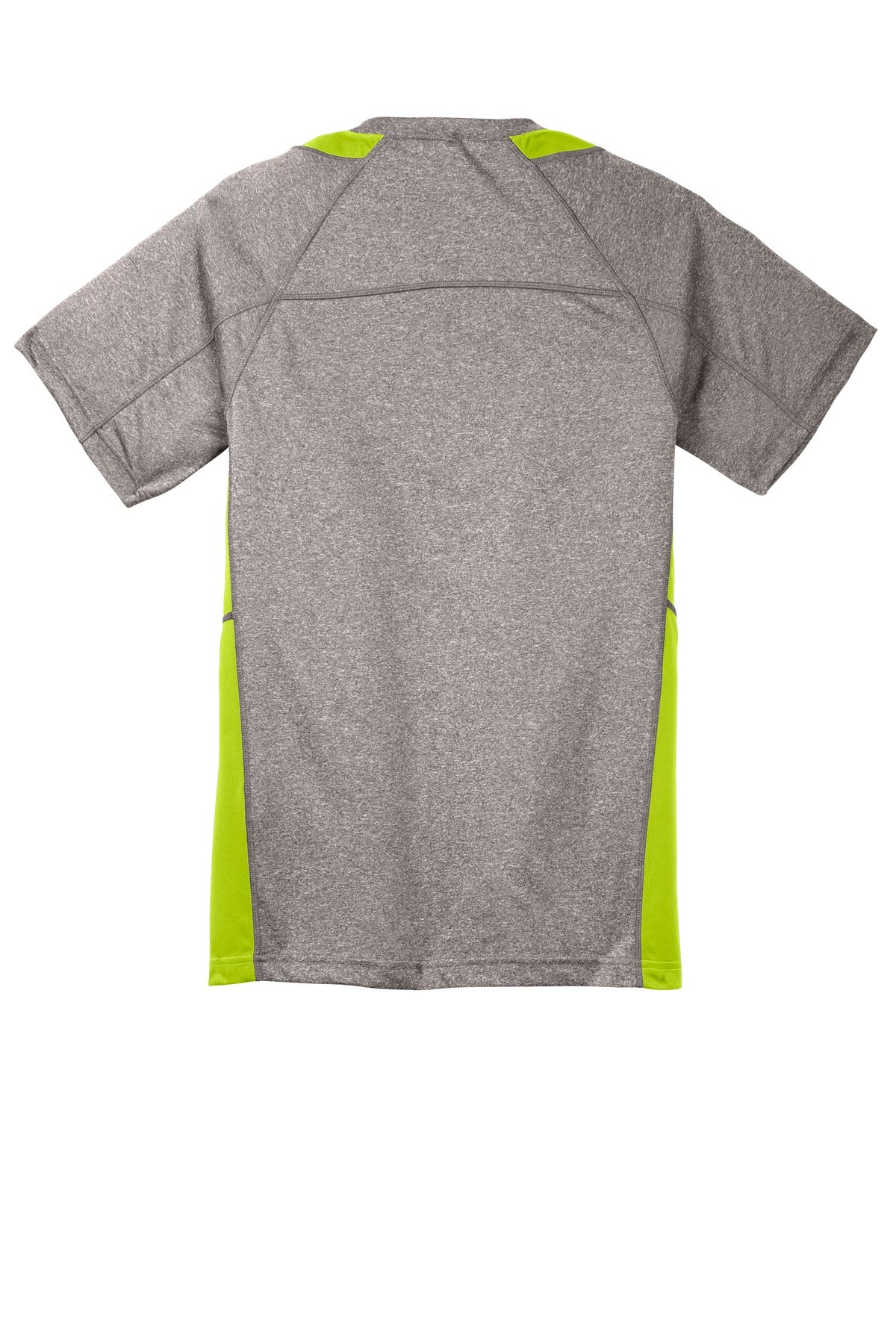 Sport-Tek Youth Heather Colorblock Contender Tee YST361 Youth Apparel Shirts & Tops