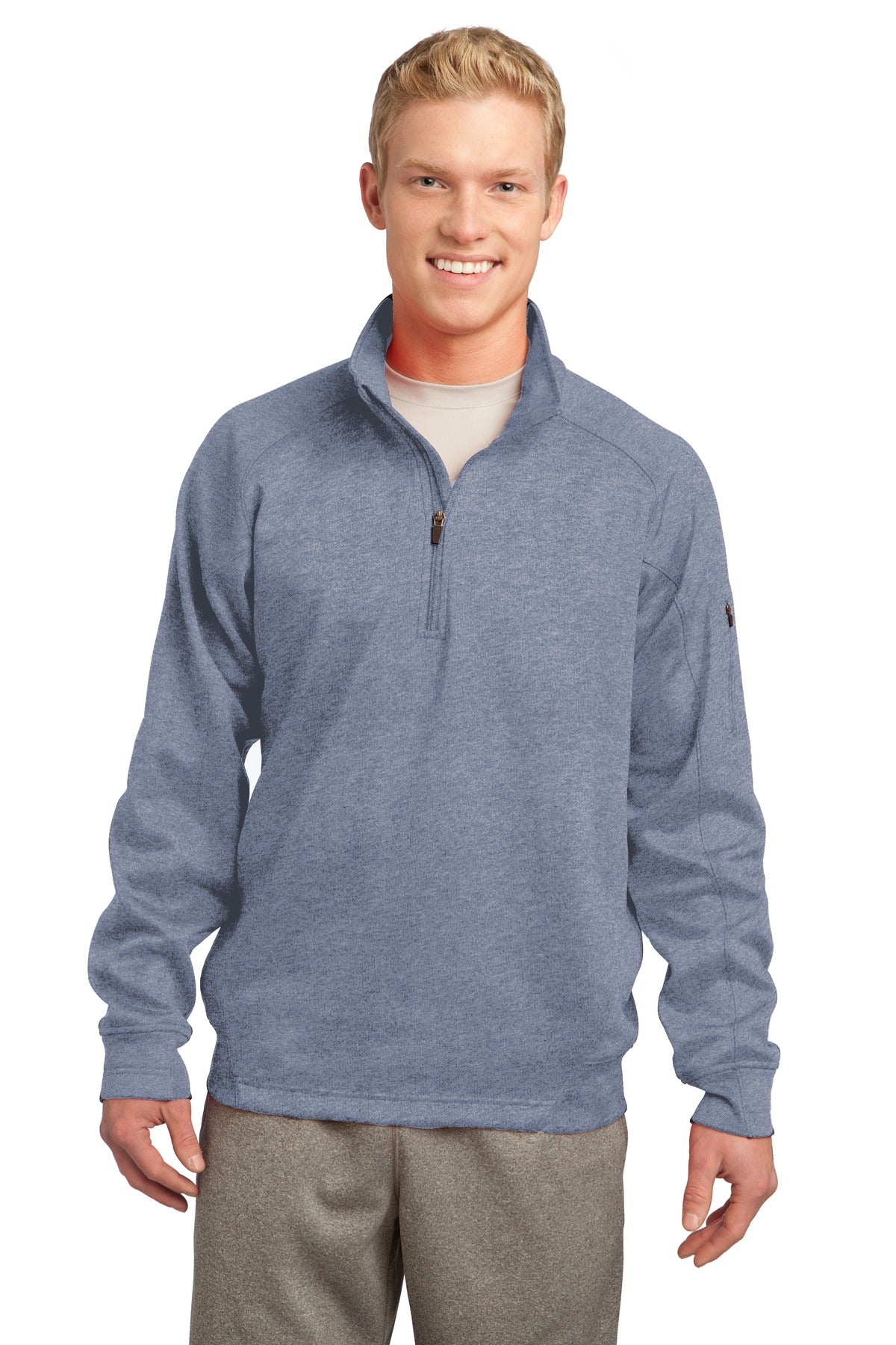 Sport-Tek Men's Tech Fleece 1/4-Zip Pullover Mens Apparel Sweatshirts & Fleece