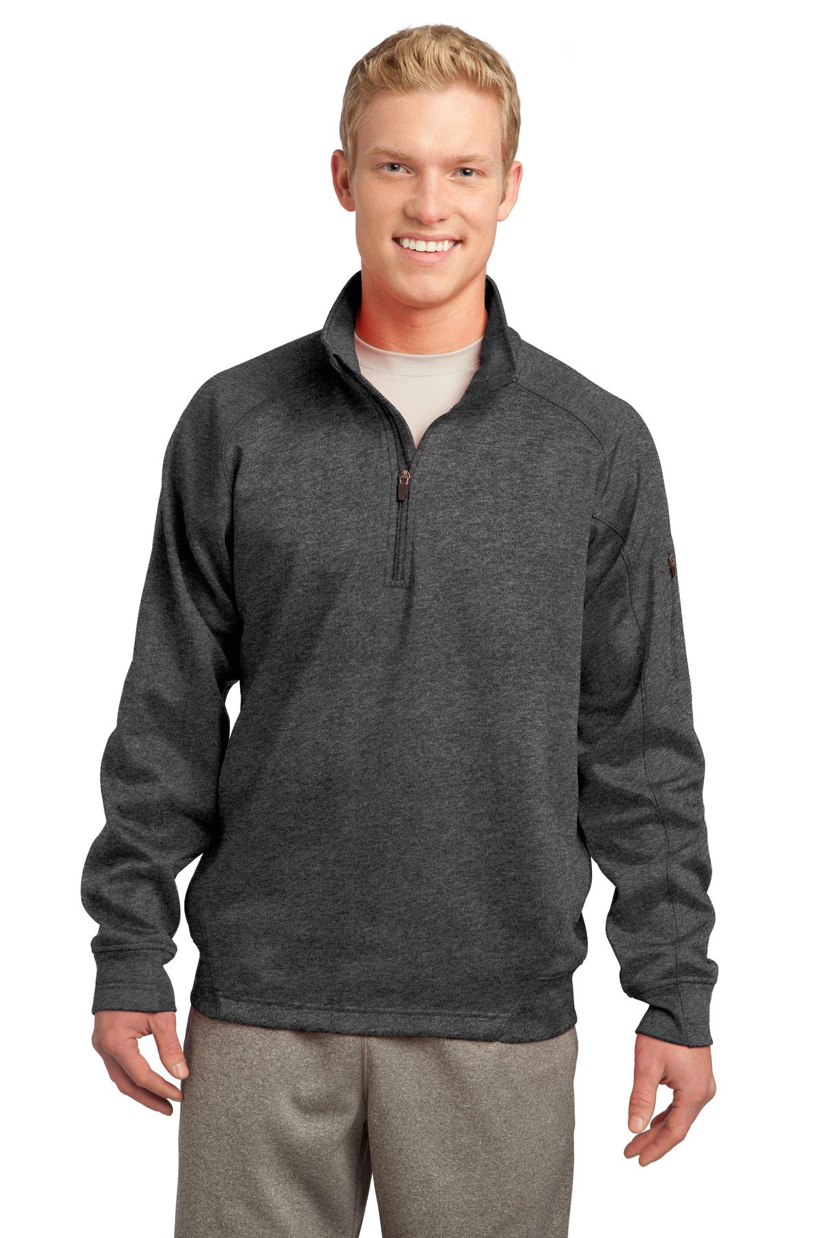 Sport-Tek Men's Tech Fleece 1/4-Zip Pullover Mens Apparel Sweatshirts & Fleece