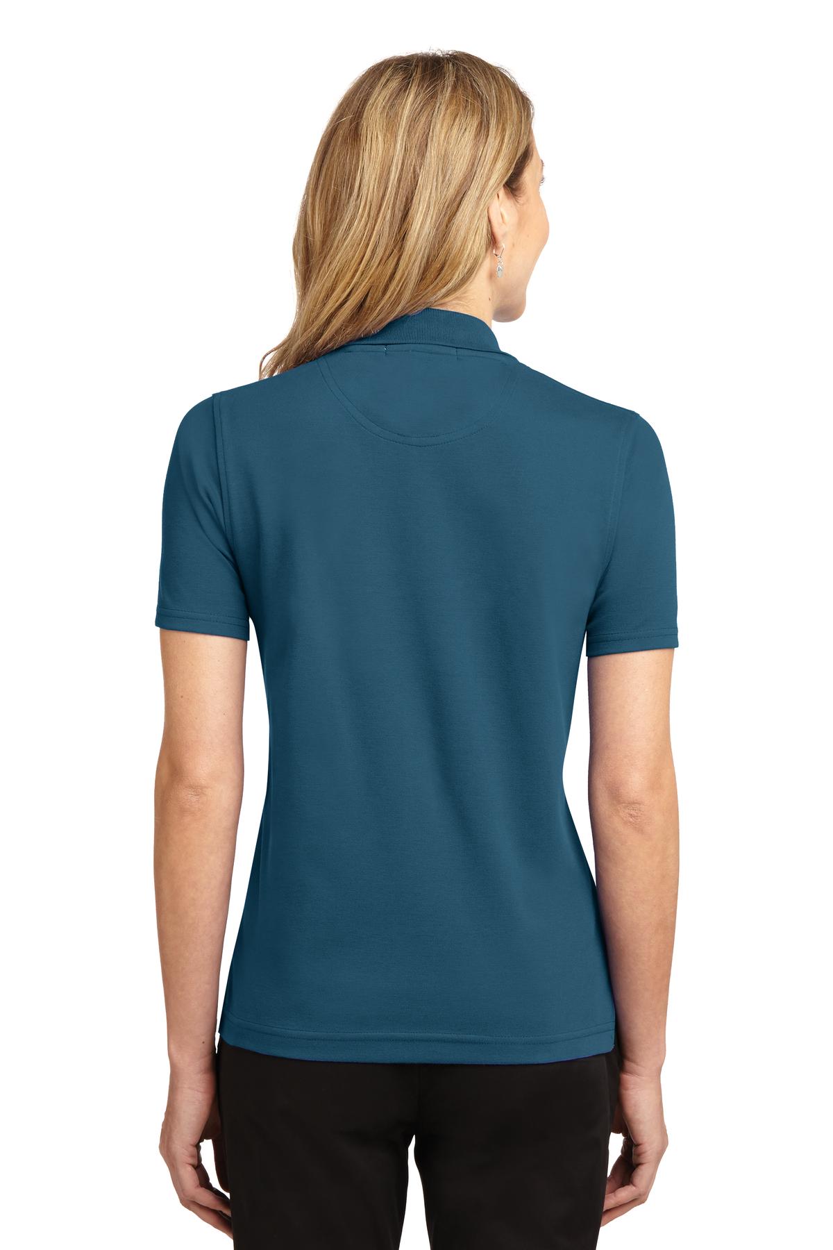 Port Authority Ladies Rapid Dry Polo. L455 Womens Apparel Shirts & Tops