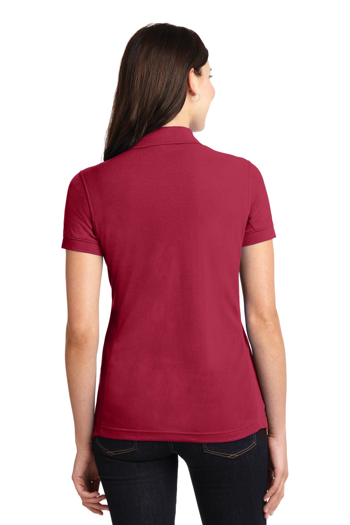 Port Authority Ladies 5-in-1 Performance Pique Polo. L567 Womens Apparel Shirts & Tops