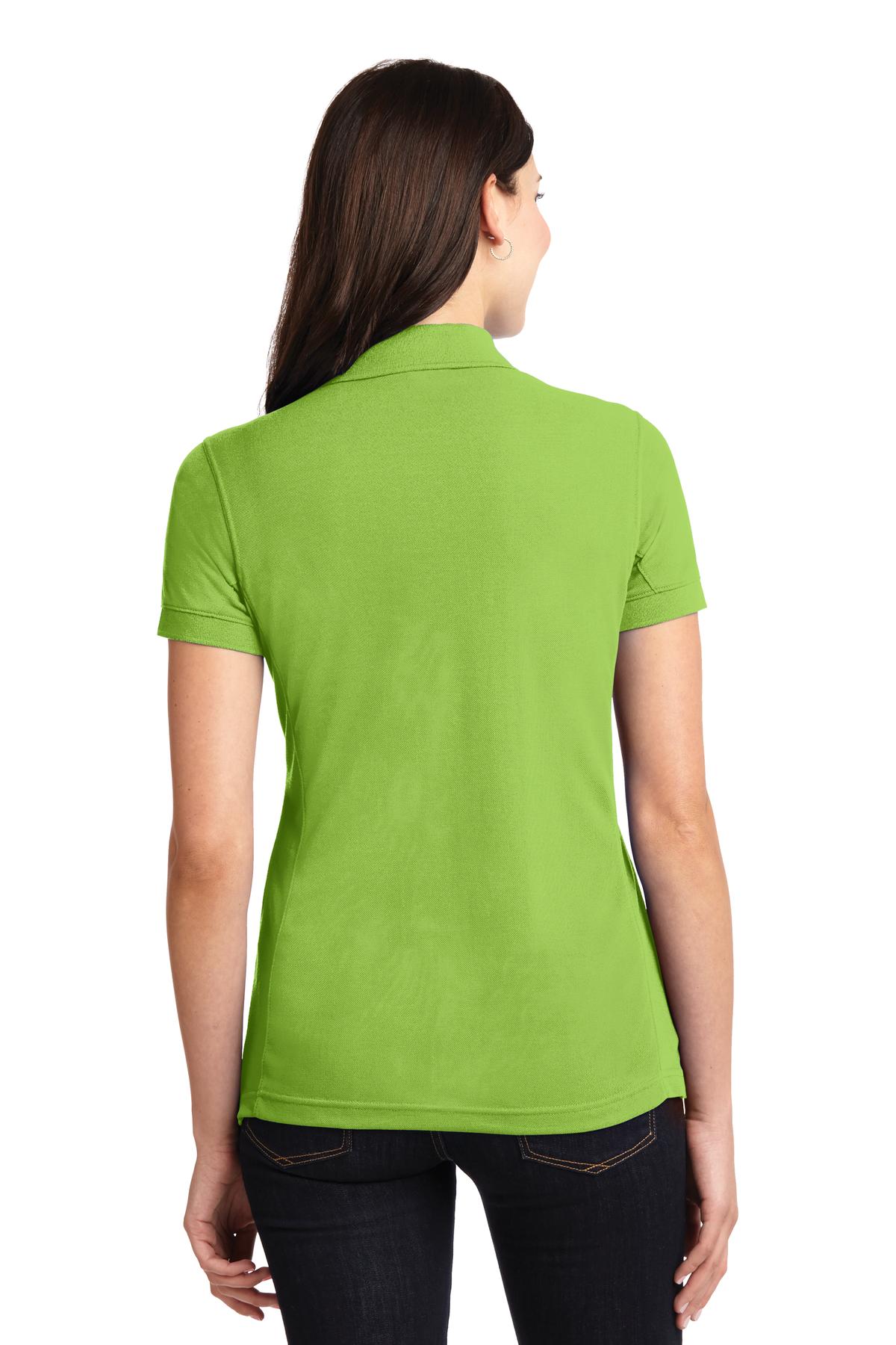 Port Authority Ladies 5-in-1 Performance Pique Polo. L567 Womens Apparel Shirts & Tops