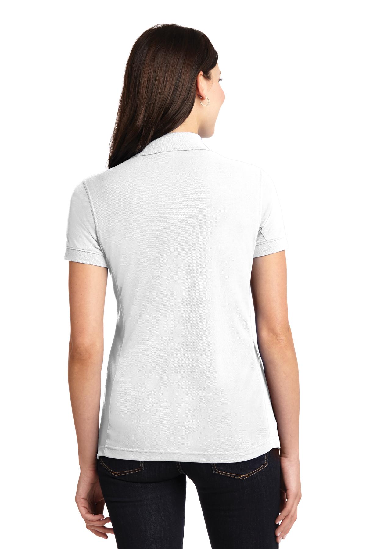 Port Authority Ladies 5-in-1 Performance Pique Polo. L567 Womens Apparel Shirts & Tops