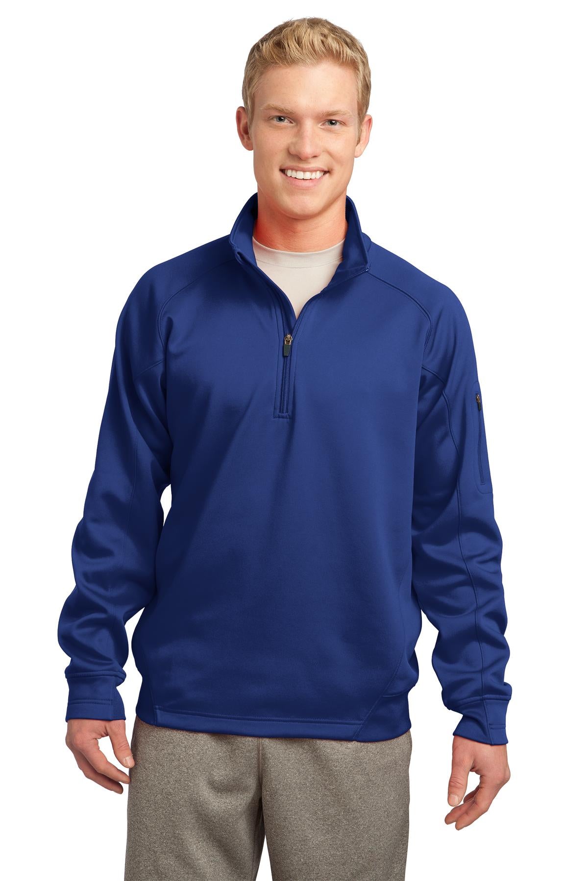 Sport-Tek Men's Tech Fleece 1/4-Zip Pullover Mens Apparel Sweatshirts & Fleece