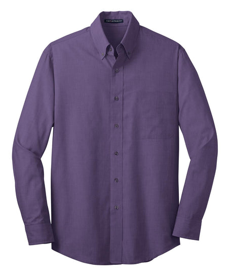 Port Authority Men's Crosshatch Easy Care Shirt. S640 Mens Apparel Shirts & Tops