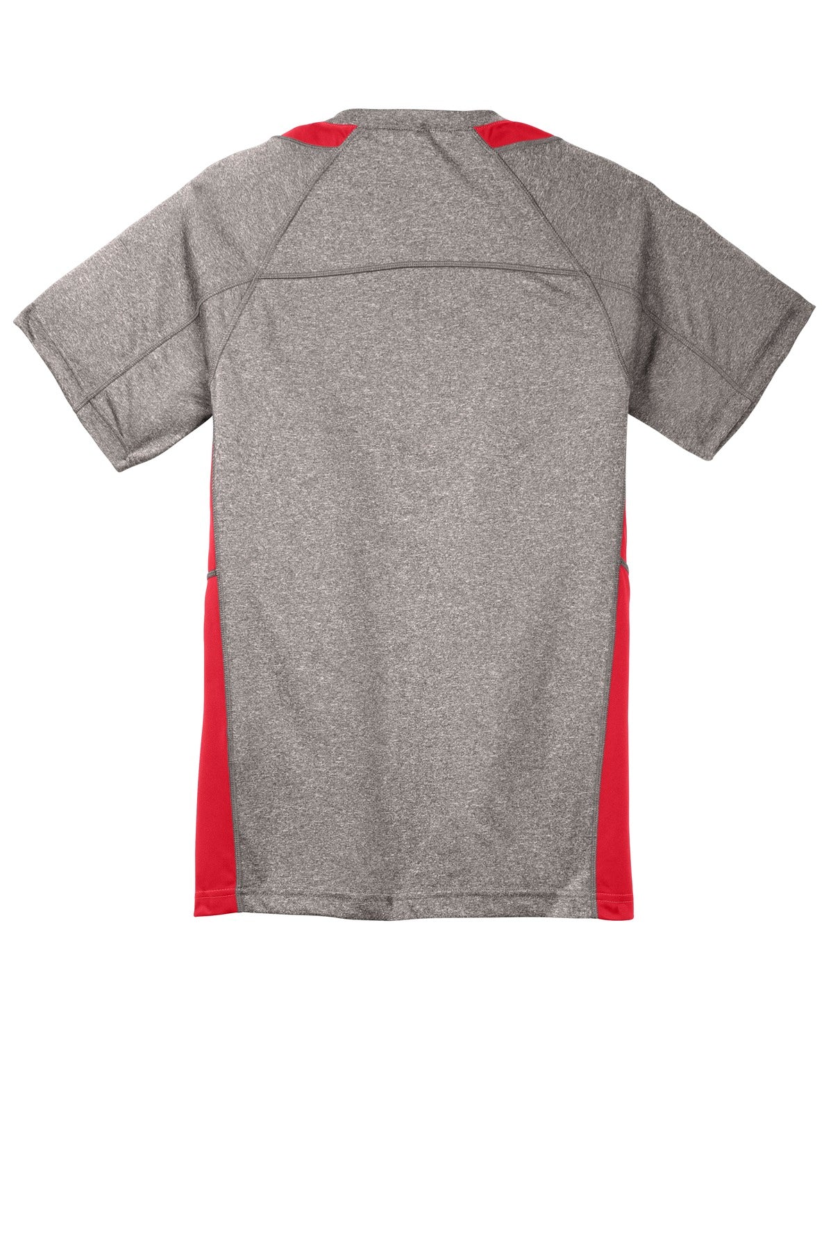 Sport-Tek Youth Heather Colorblock Contender Tee YST361 Youth Apparel Shirts & Tops