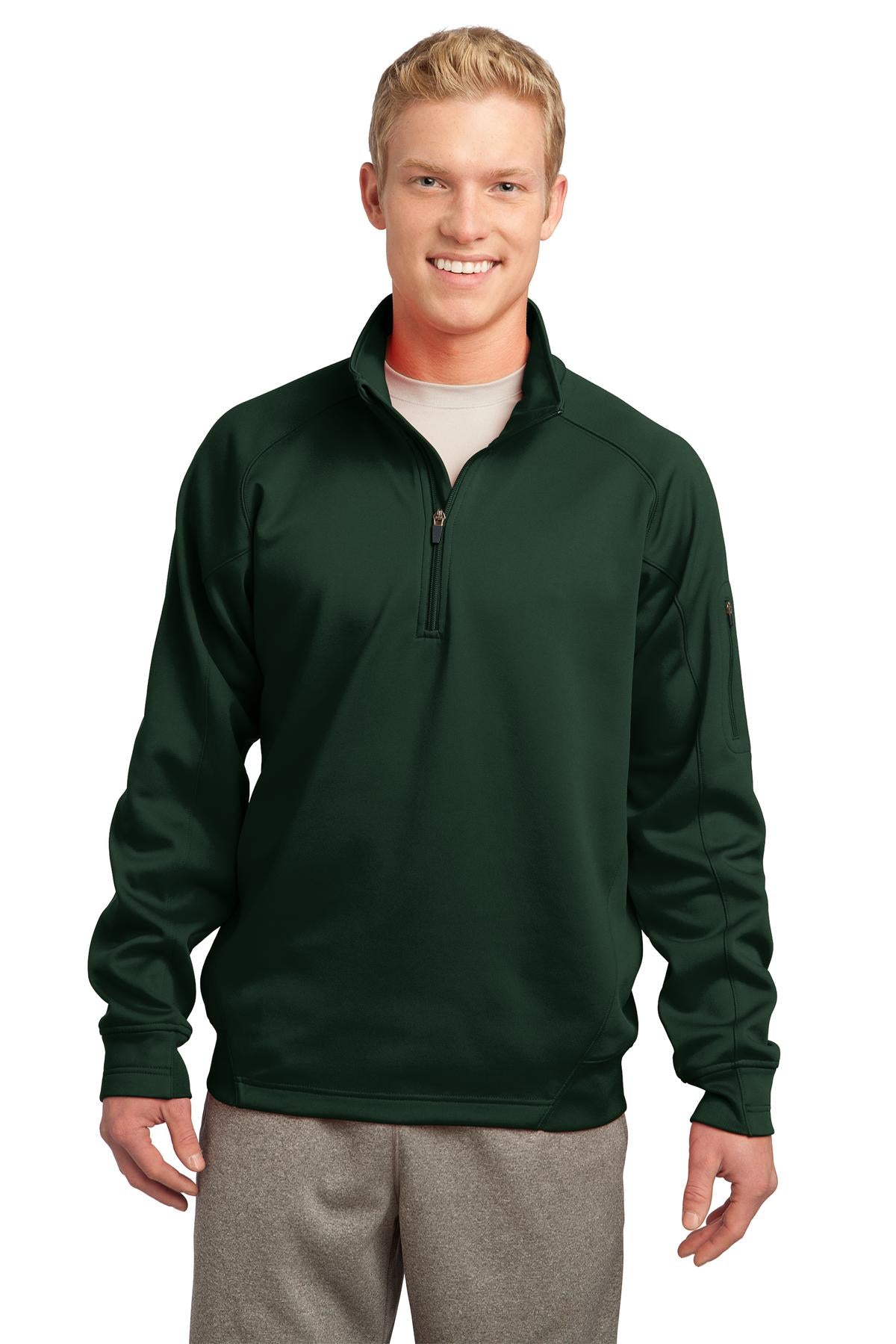 Sport-Tek Men's Tech Fleece 1/4-Zip Pullover Mens Apparel Sweatshirts & Fleece