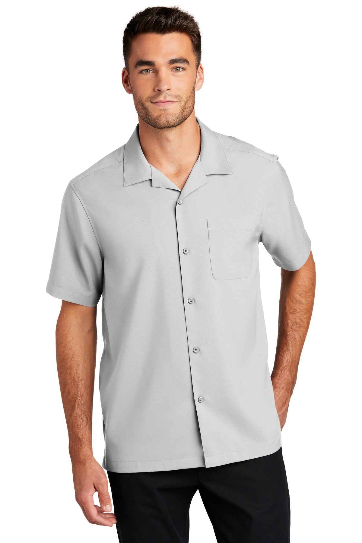 Port Authority Men's Short Sleeve Performance Staff Shirt W400 Mens Apparel Shirts & Tops