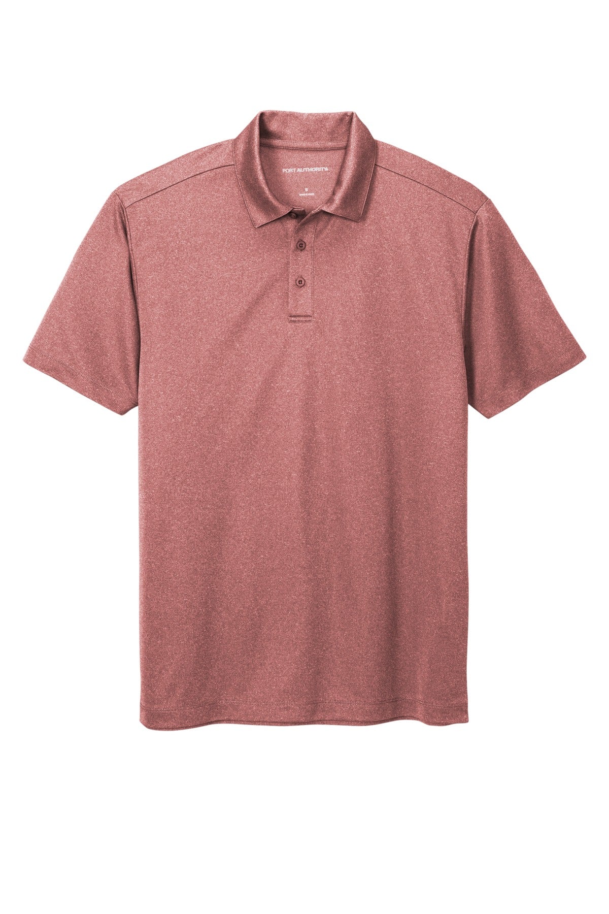 Port Authority Men's Heathered Silk Touch Performance Polo. K542 Mens Apparel Shirts & Tops