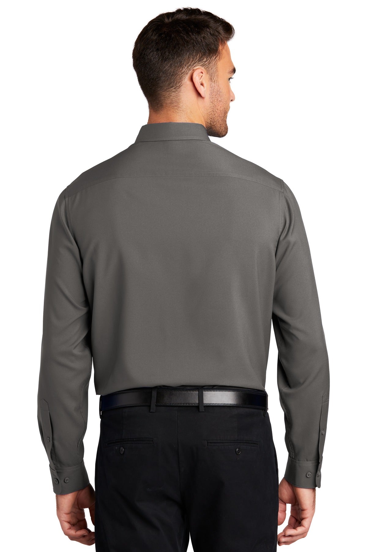 Port Authority Men's Long Sleeve Performance Staff Shirt W401 Mens Apparel Shirts & Tops