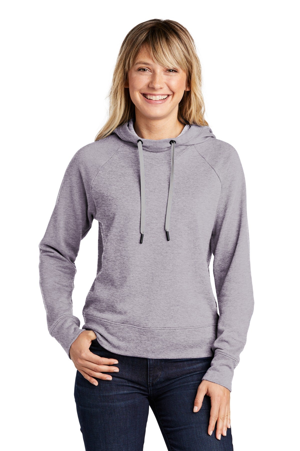 Sport-Tek Women's Lightweight French Terry Pullover Hoodie LST272 Womens Apparel Sweatshirts & Fleece
