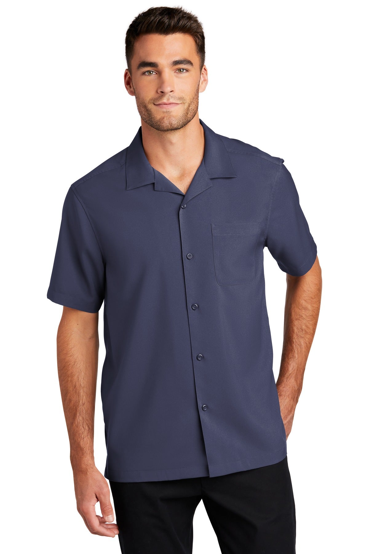 Port Authority Men's Short Sleeve Performance Staff Shirt W400 Mens Apparel Shirts & Tops