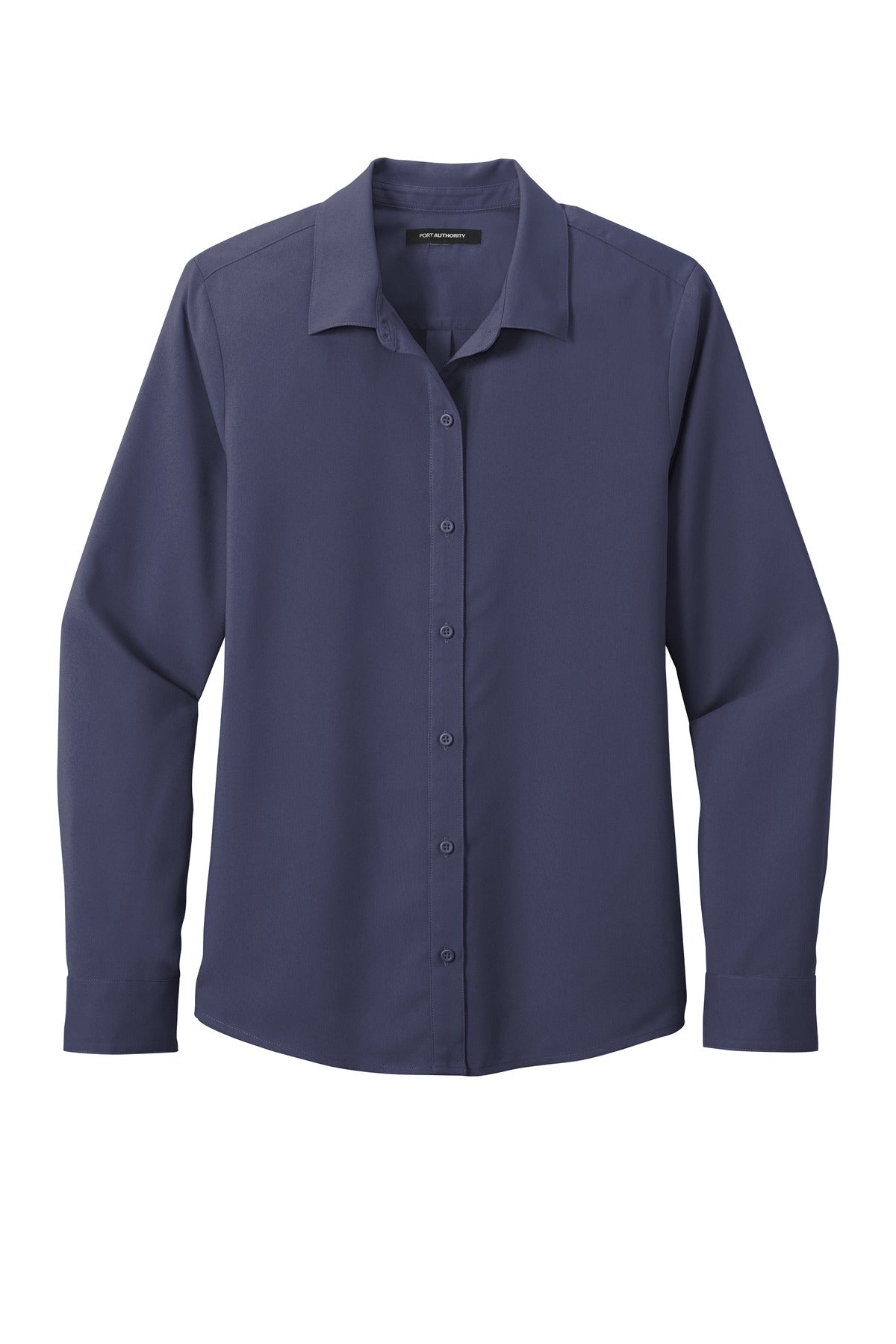 Port Authority Ladies Long Sleeve Performance Staff Shirt LW401 Womens Apparel Shirts & Tops