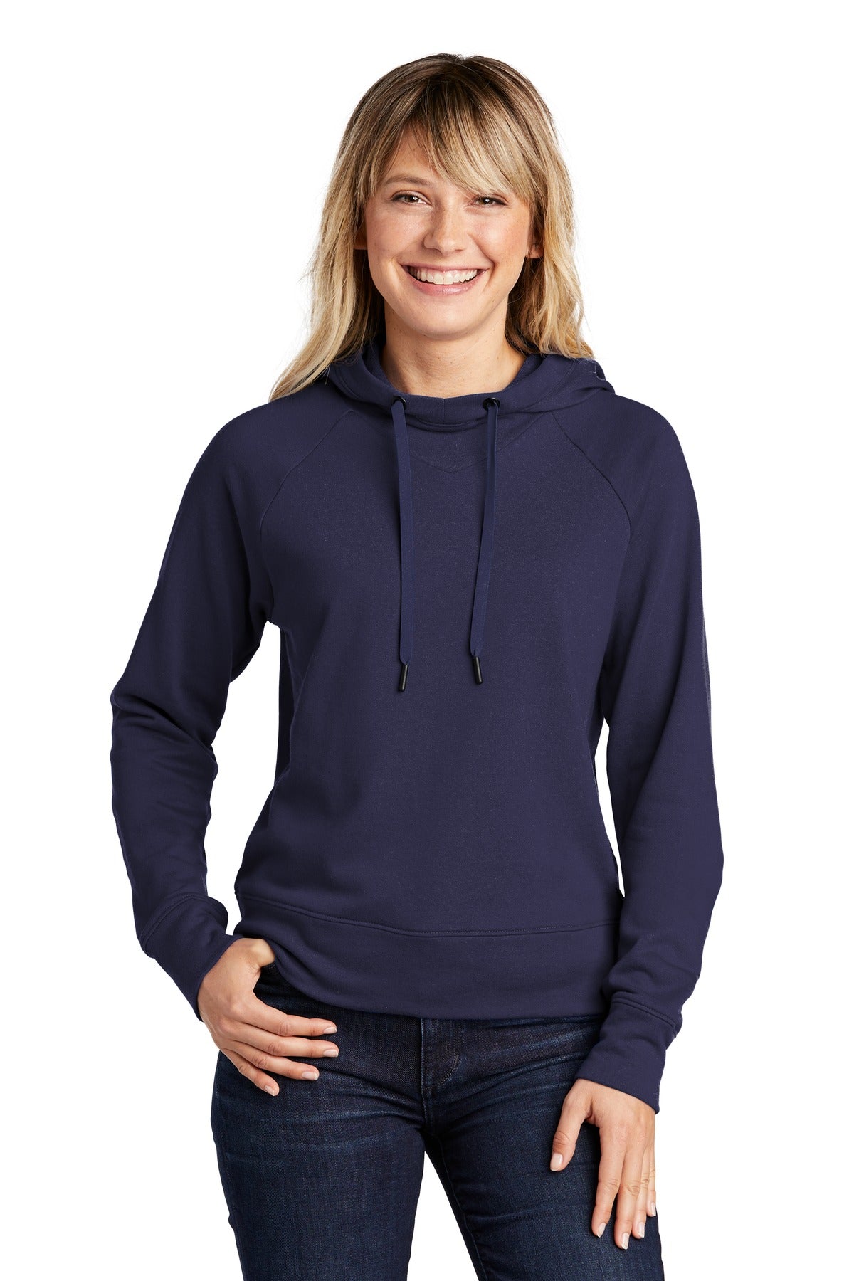 Sport-Tek Women's Lightweight French Terry Pullover Hoodie LST272 Womens Apparel Sweatshirts & Fleece