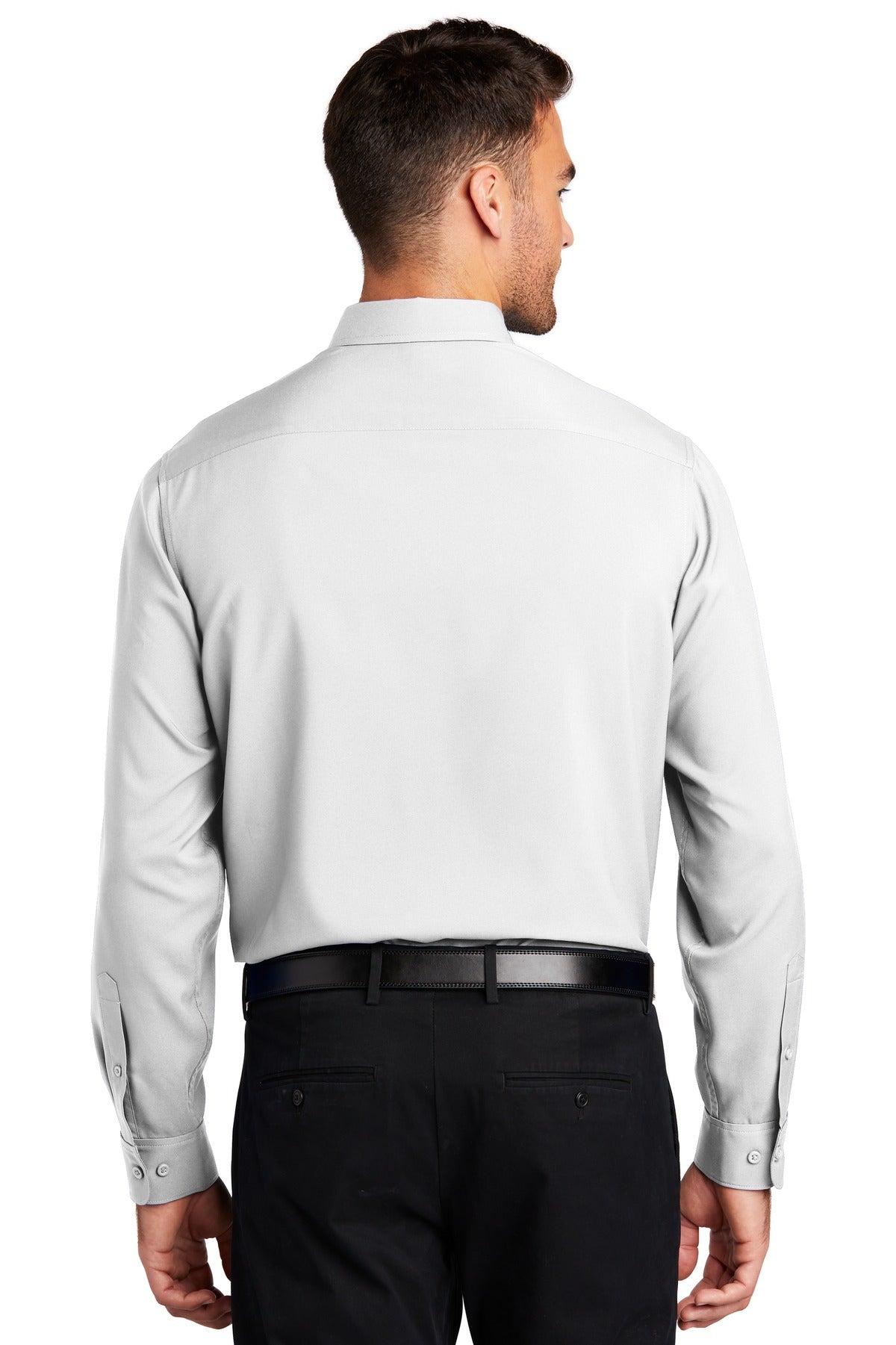 Port Authority Men's Long Sleeve Performance Staff Shirt W401 Mens Apparel Shirts & Tops