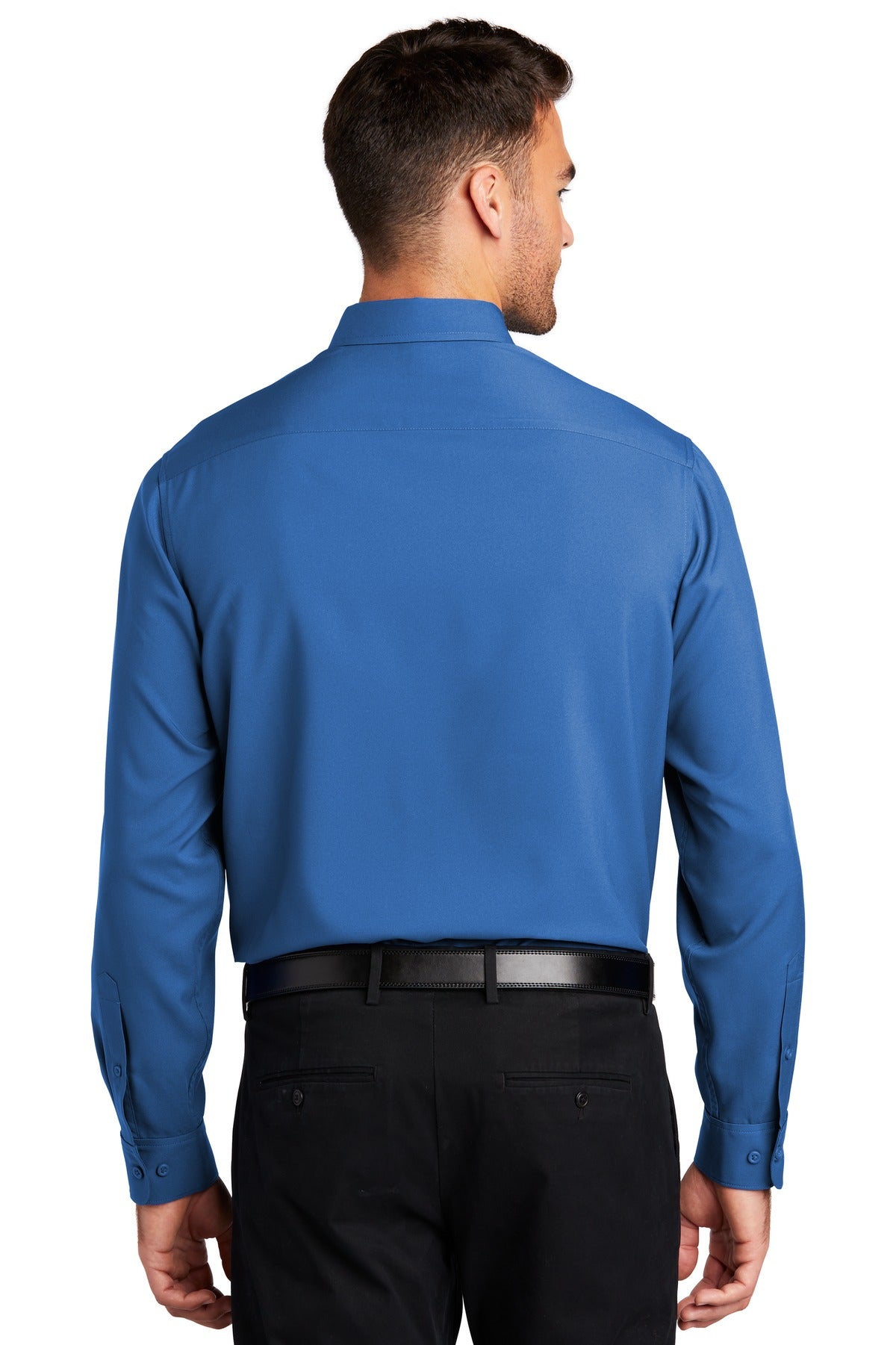 Port Authority Men's Long Sleeve Performance Staff Shirt W401 Mens Apparel Shirts & Tops