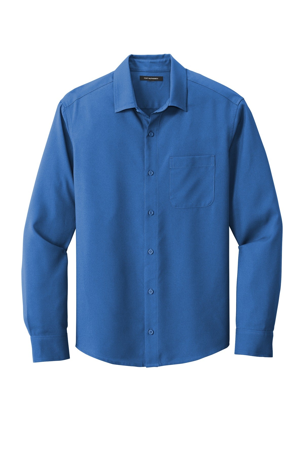 Port Authority Men's Long Sleeve Performance Staff Shirt W401 Mens Apparel Shirts & Tops