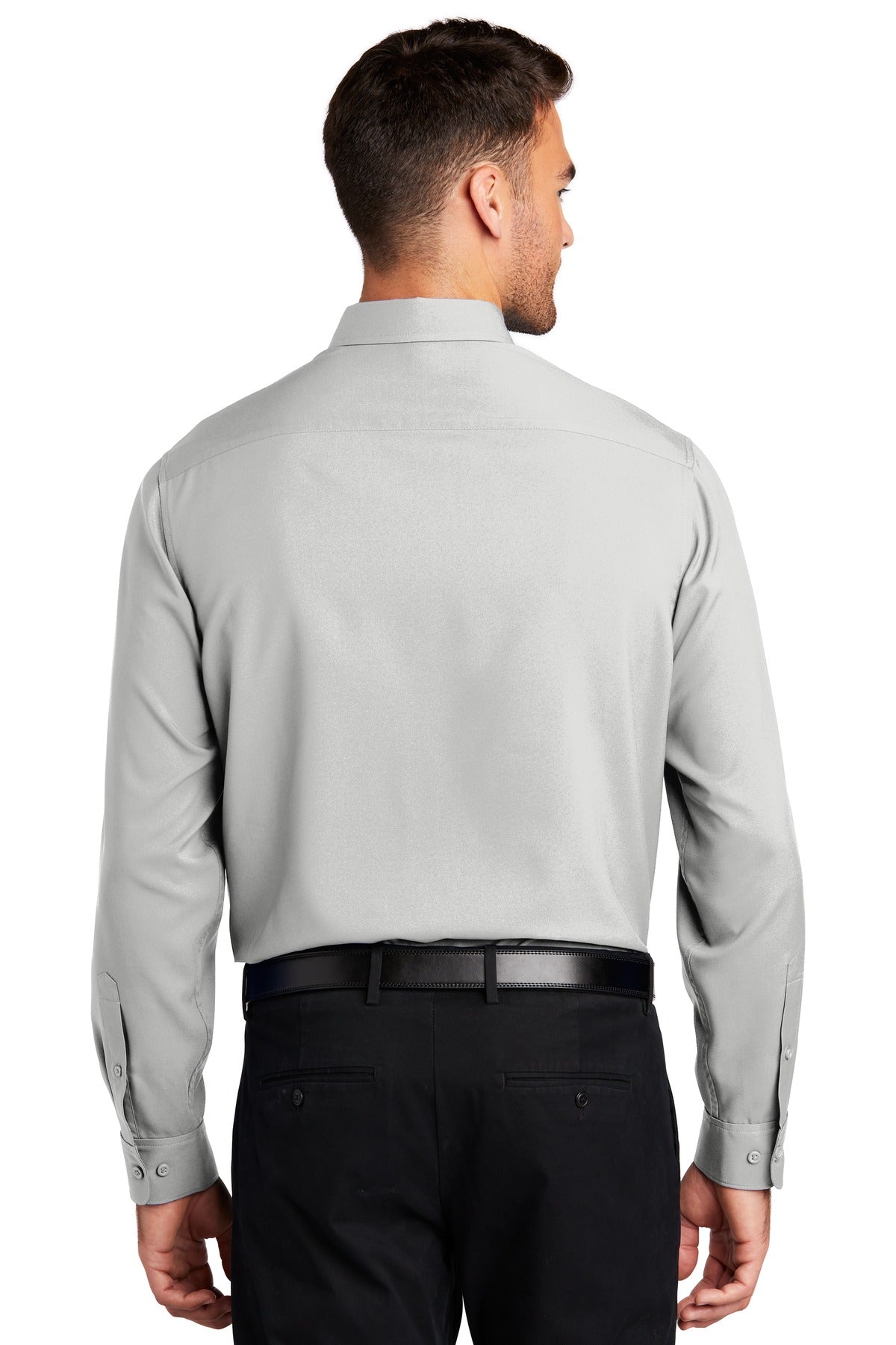 Port Authority Men's Long Sleeve Performance Staff Shirt W401 Mens Apparel Shirts & Tops