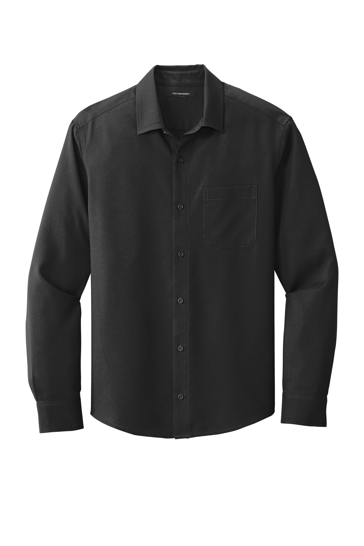 Port Authority Men's Long Sleeve Performance Staff Shirt W401 Mens Apparel Shirts & Tops