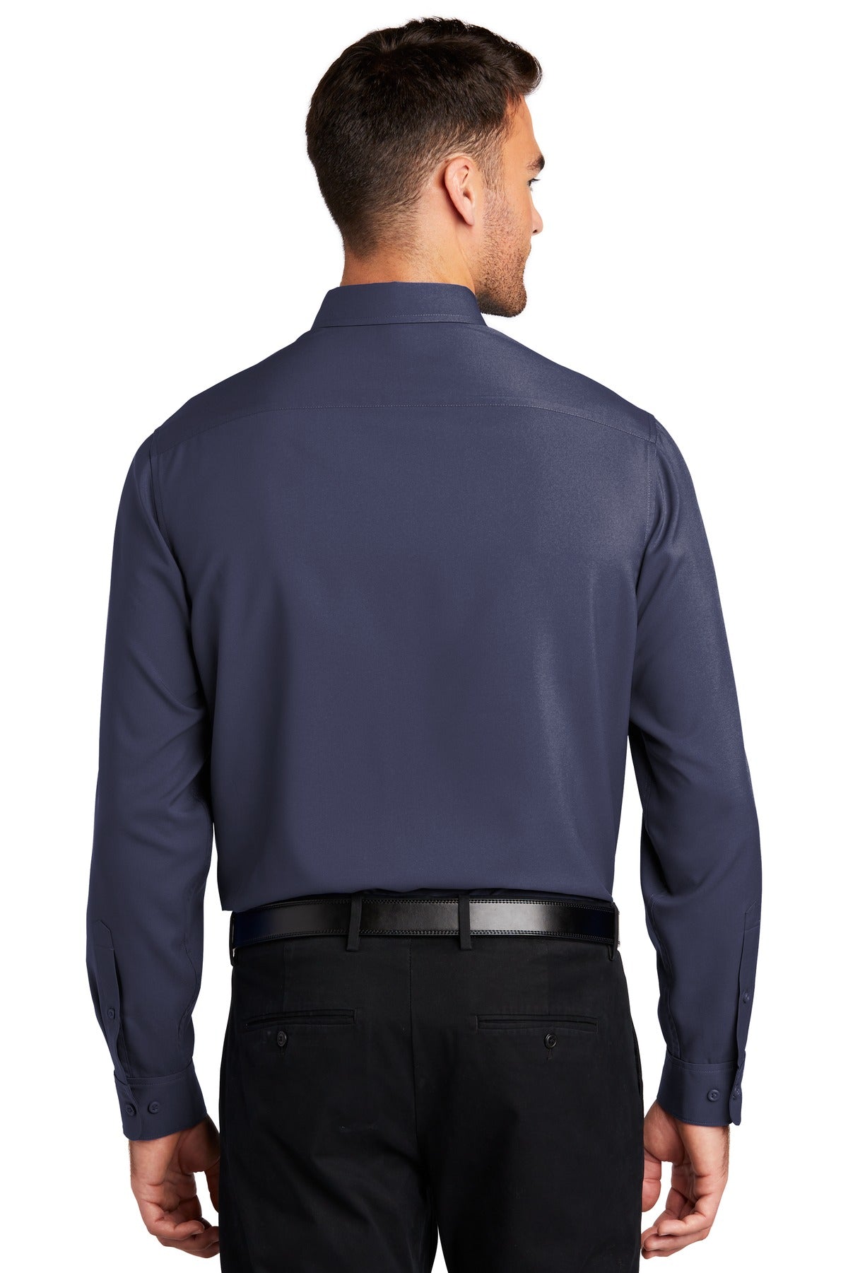 Port Authority Men's Long Sleeve Performance Staff Shirt W401 Mens Apparel Shirts & Tops