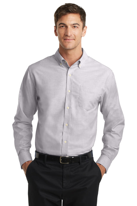 Port Authority Men's SuperPro Oxford Shirt. S658 Mens Apparel Shirts & Tops