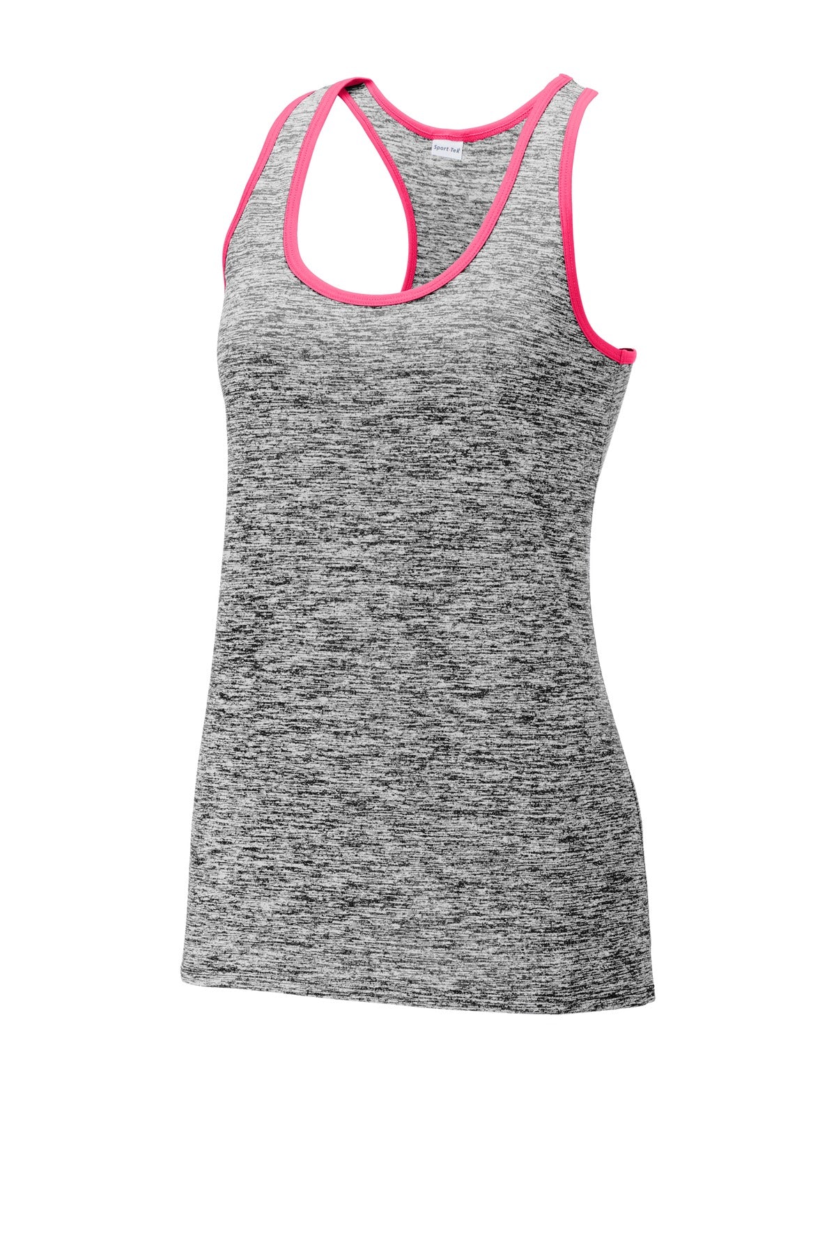 Sport-Tek Women's PosiCharge Electric Heather Racerback Tank Womens Apparel Shirts & Tops