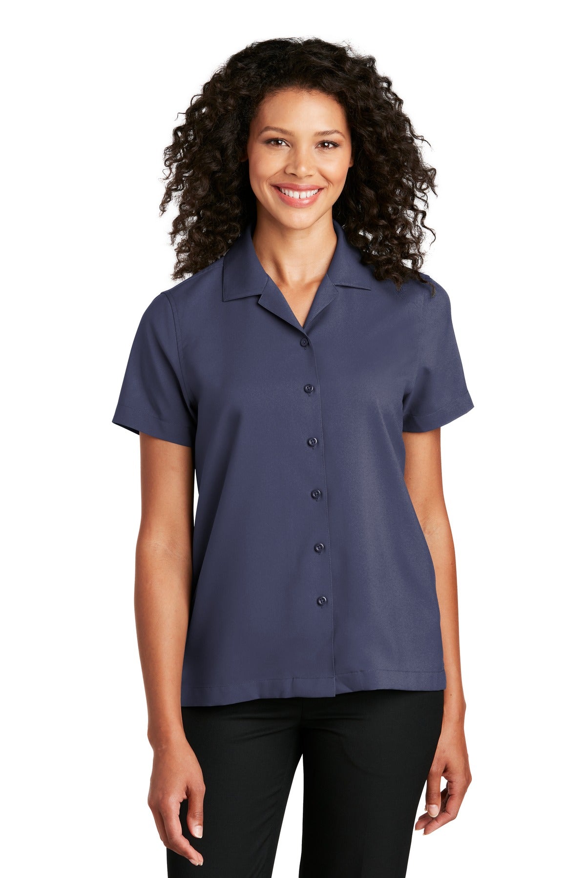 Port Authority Ladies Short Sleeve Performance Staff Shirt LW400 Womens Apparel Shirts & Tops