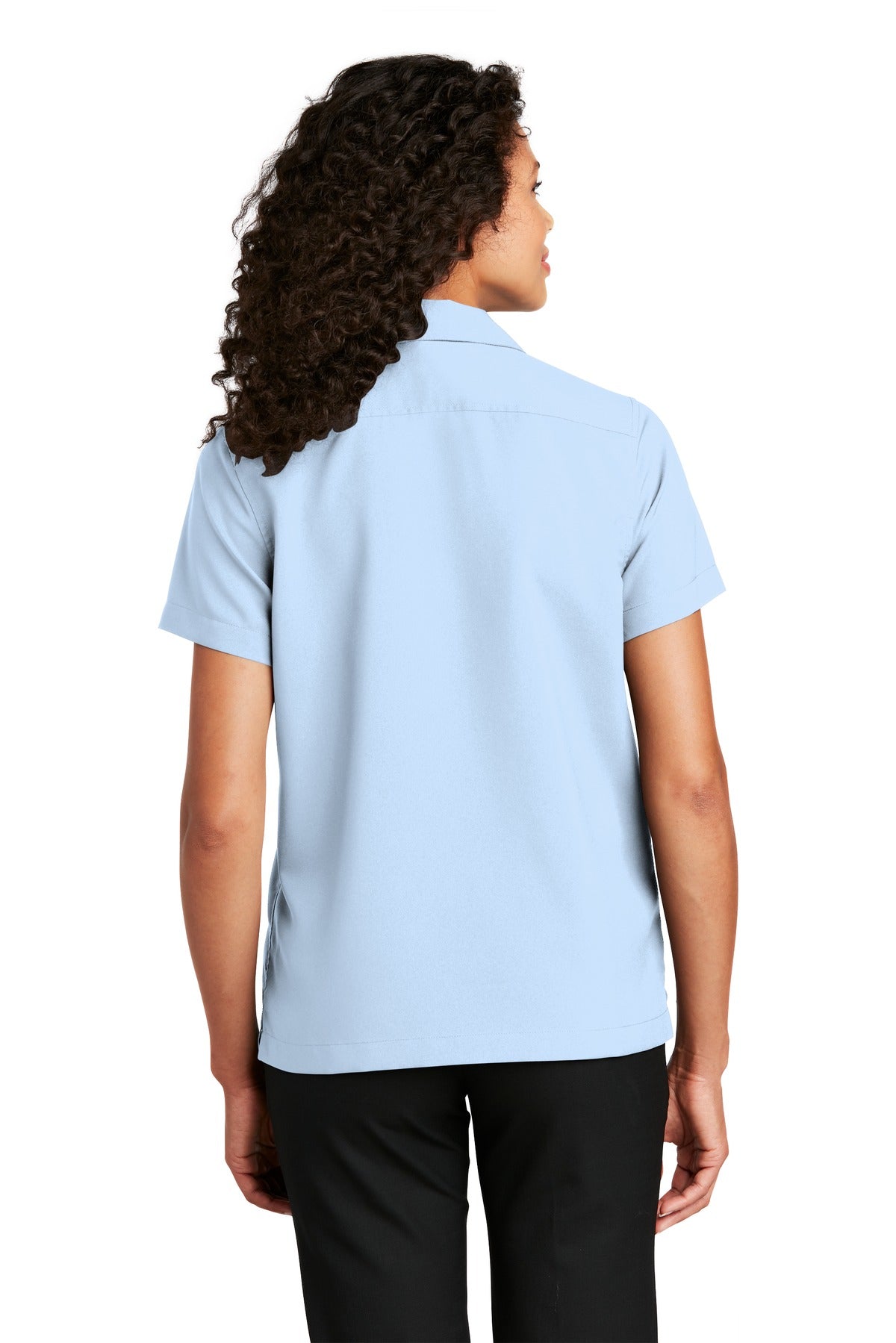 Port Authority Ladies Short Sleeve Performance Staff Shirt LW400 Womens Apparel Shirts & Tops