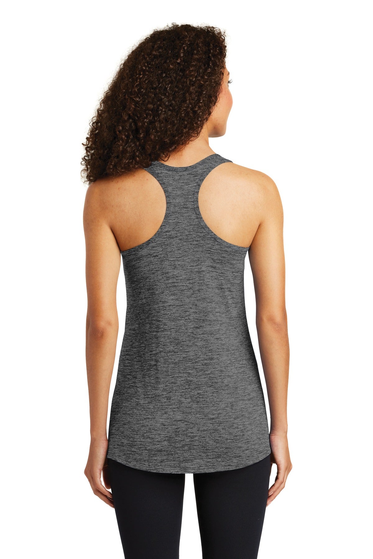 Sport-Tek Women's PosiCharge Electric Heather Racerback Tank Womens Apparel Shirts & Tops
