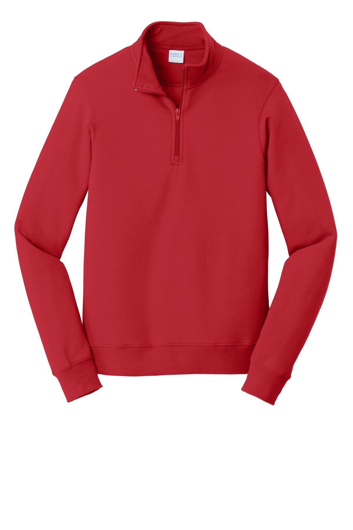 Port & Company - Men's Fan Favorite Fleece 1/4-Zip Pullover Sweatshirt Mens Apparel Sweatshirts & Fleece