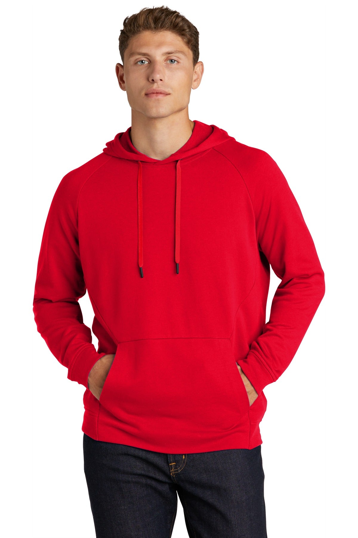Sport-Tek Men's Lightweight French Terry Pullover Hoodie Mens Apparel Sweatshirts & Fleece