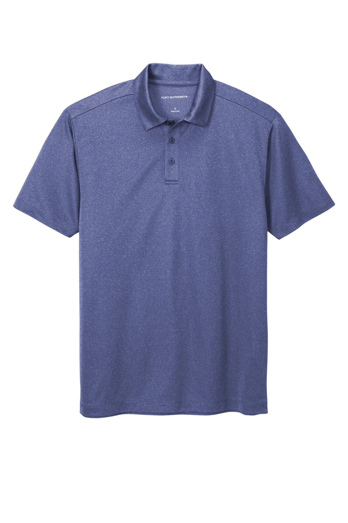 Port Authority Men's Heathered Silk Touch Performance Polo. K542 Mens Apparel Shirts & Tops