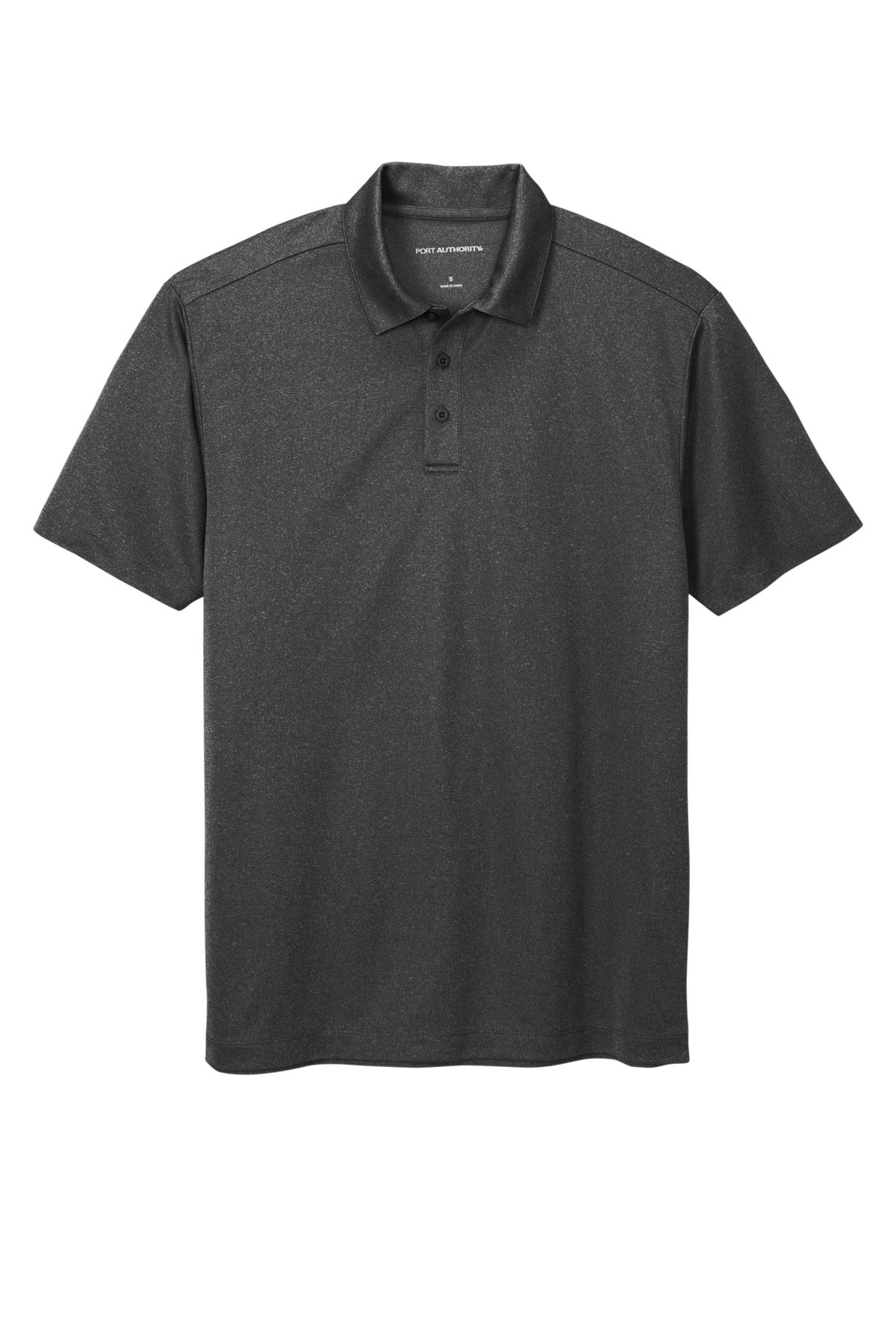 Port Authority Men's Heathered Silk Touch Performance Polo. K542 Mens Apparel Shirts & Tops