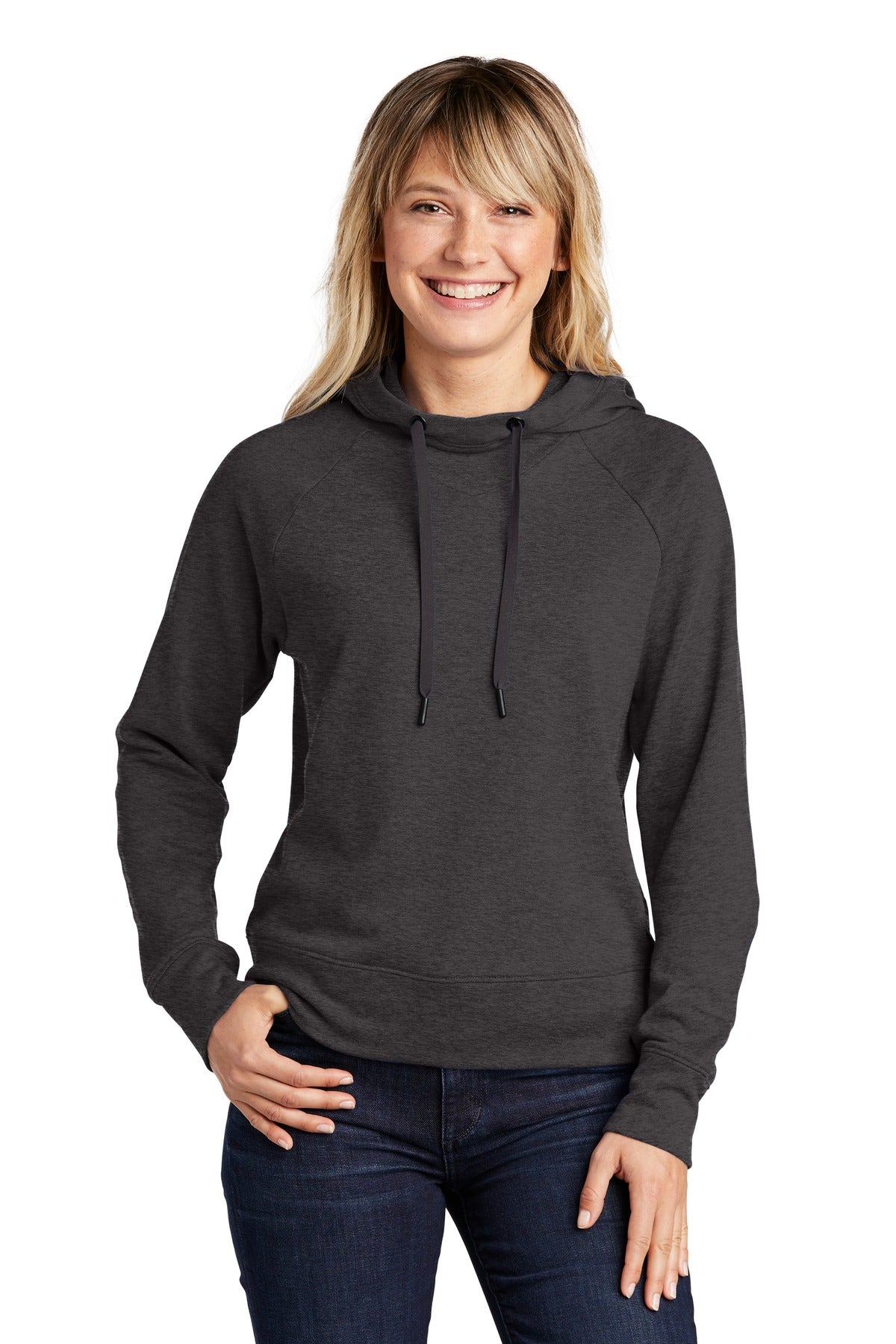 Sport-Tek Women's Lightweight French Terry Pullover Hoodie LST272 Womens Apparel Sweatshirts & Fleece