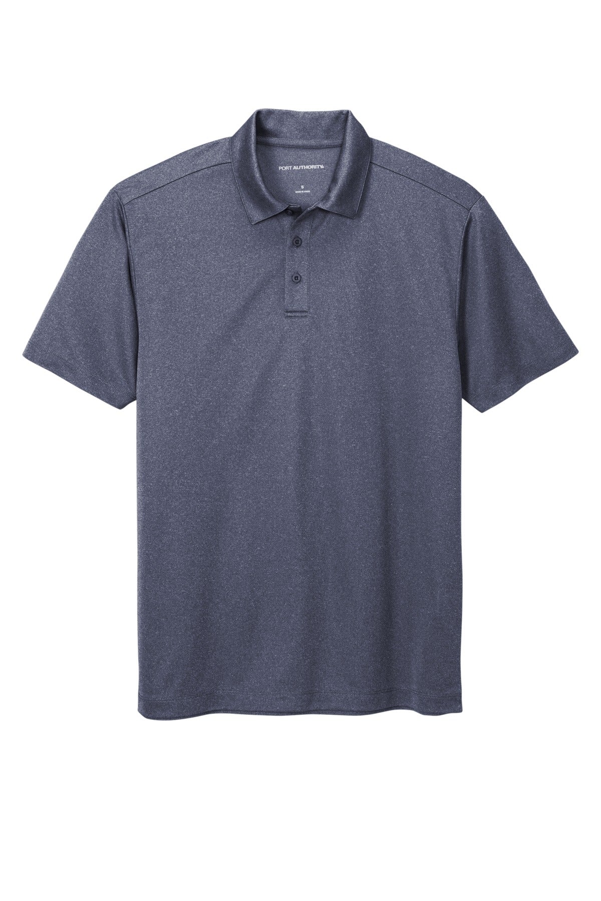 Port Authority Men's Heathered Silk Touch Performance Polo. K542 Mens Apparel Shirts & Tops