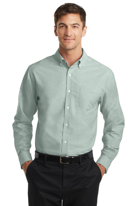 Port Authority Men's SuperPro Oxford Shirt. S658 Mens Apparel Shirts & Tops