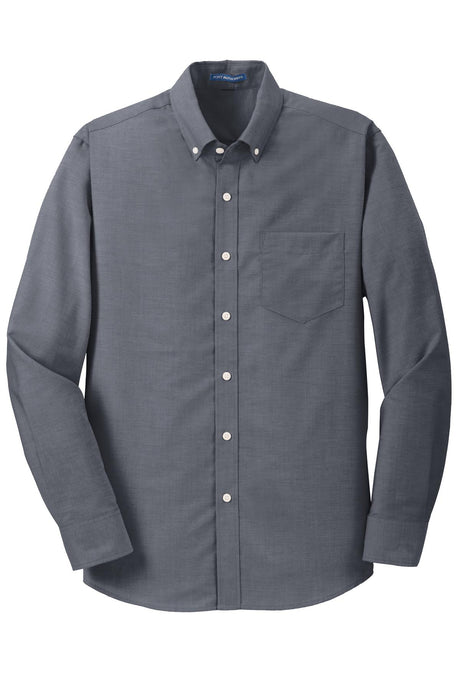 Port Authority Men's SuperPro Oxford Shirt. S658 Mens Apparel Shirts & Tops