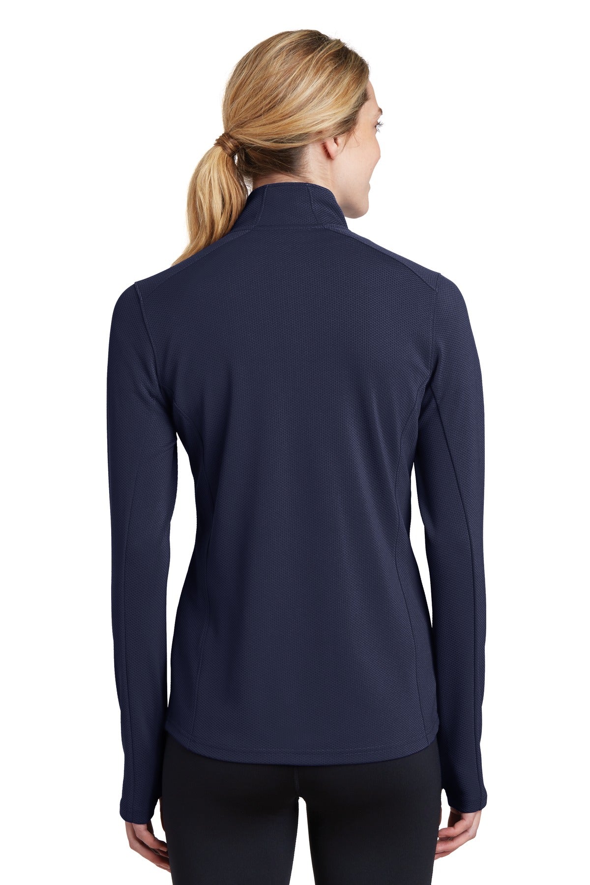 Sport-Tek Women's Sport-Wick Textured 1/4-Zip Pullover LST860 Womens Apparel Sweatshirts & Fleece
