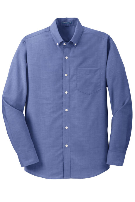 Port Authority Men's SuperPro Oxford Shirt. S658 Mens Apparel Shirts & Tops