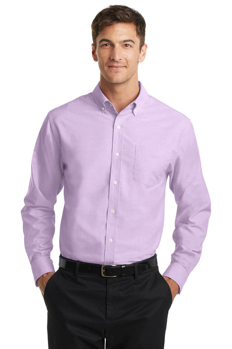 Port Authority Men's SuperPro Oxford Shirt. S658 Mens Apparel Shirts & Tops
