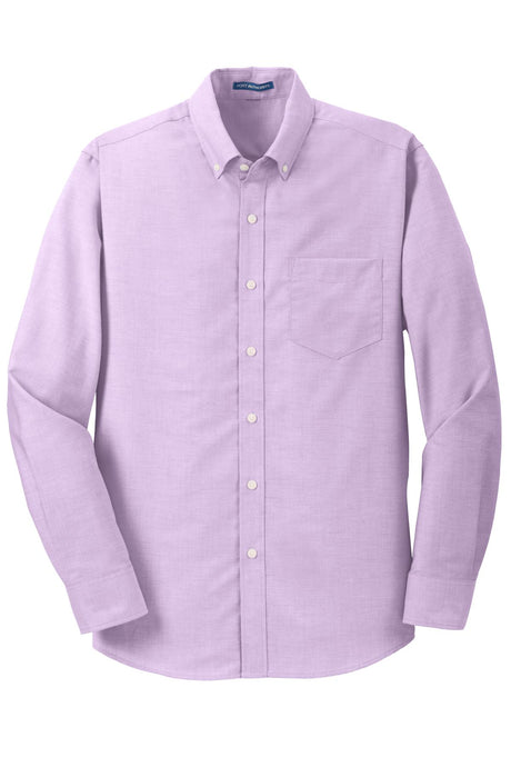 Port Authority Men's SuperPro Oxford Shirt. S658 Mens Apparel Shirts & Tops