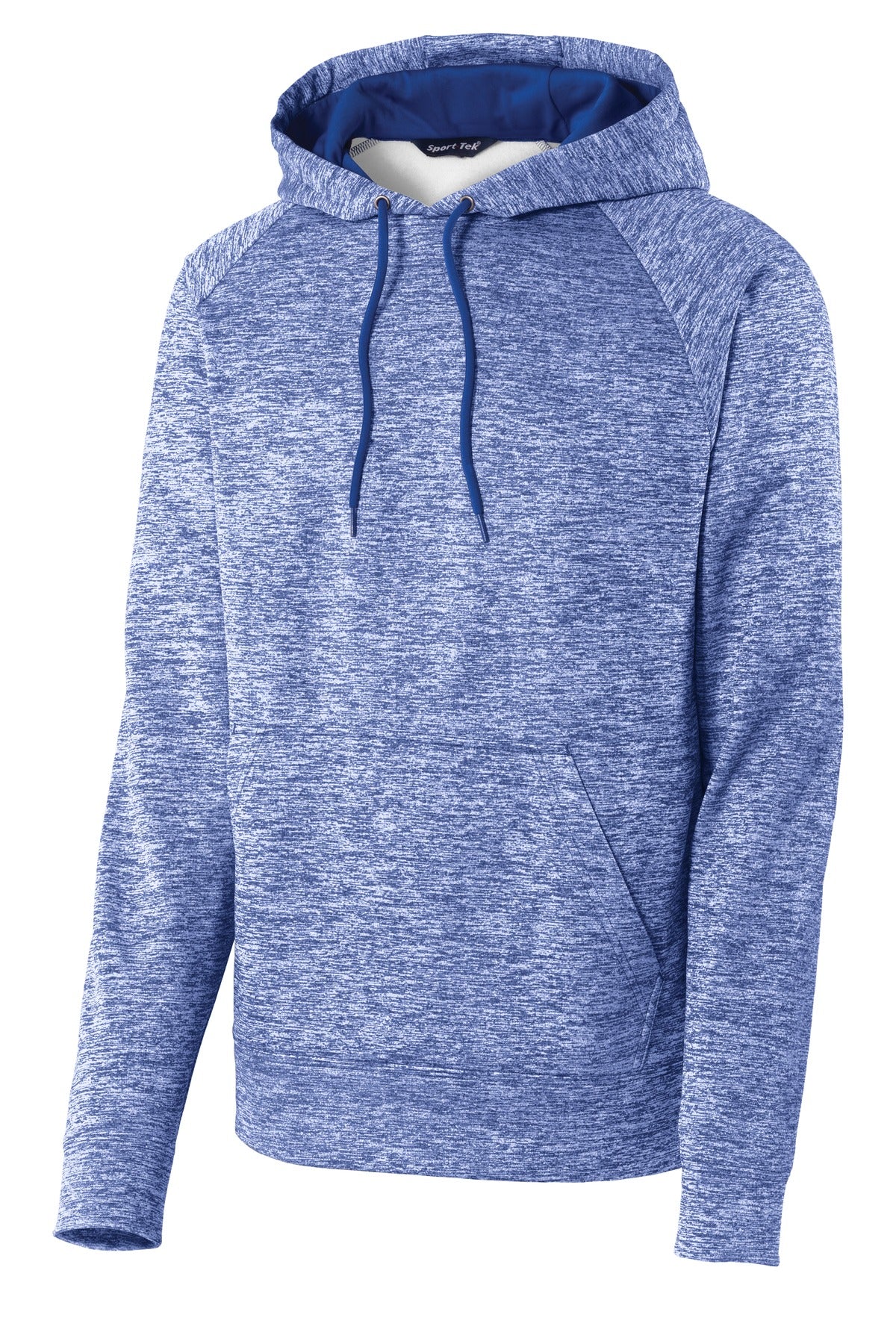 Sport-Tek Men's PosiCharge Electric Heather Fleece Hooded Pullover Mens Apparel Sweatshirts & Fleece
