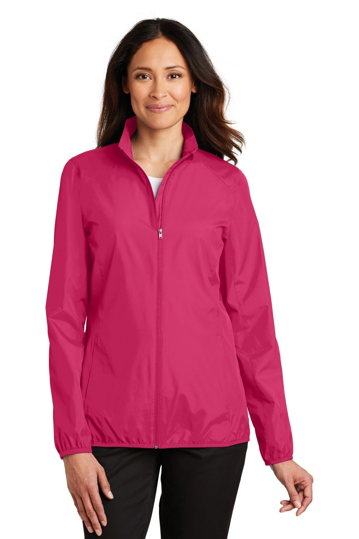 Port Authority Ladies Zephyr Full-Zip Jacket. L344 Womens Apparel Jackets & Vests