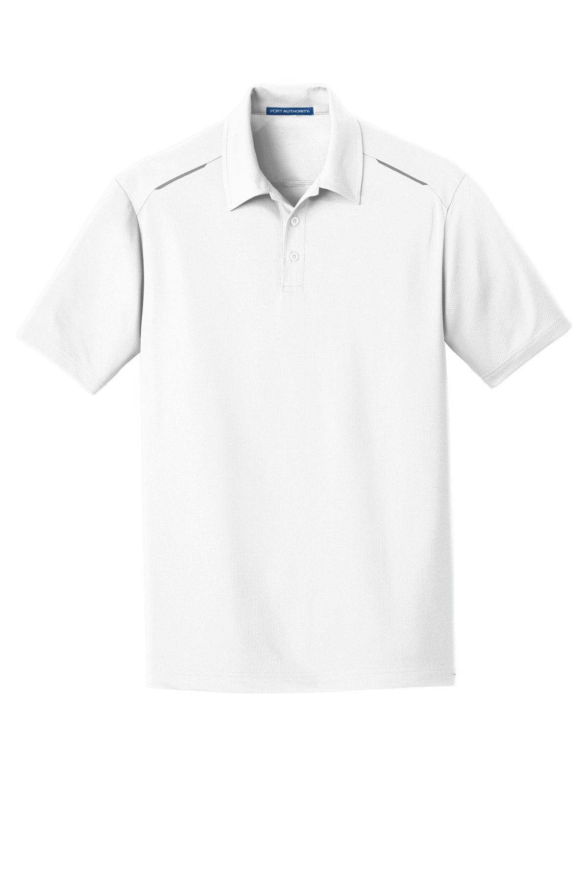 Port Authority Men's Pinpoint Mesh Polo. K580 Mens Apparel Shirts & Tops