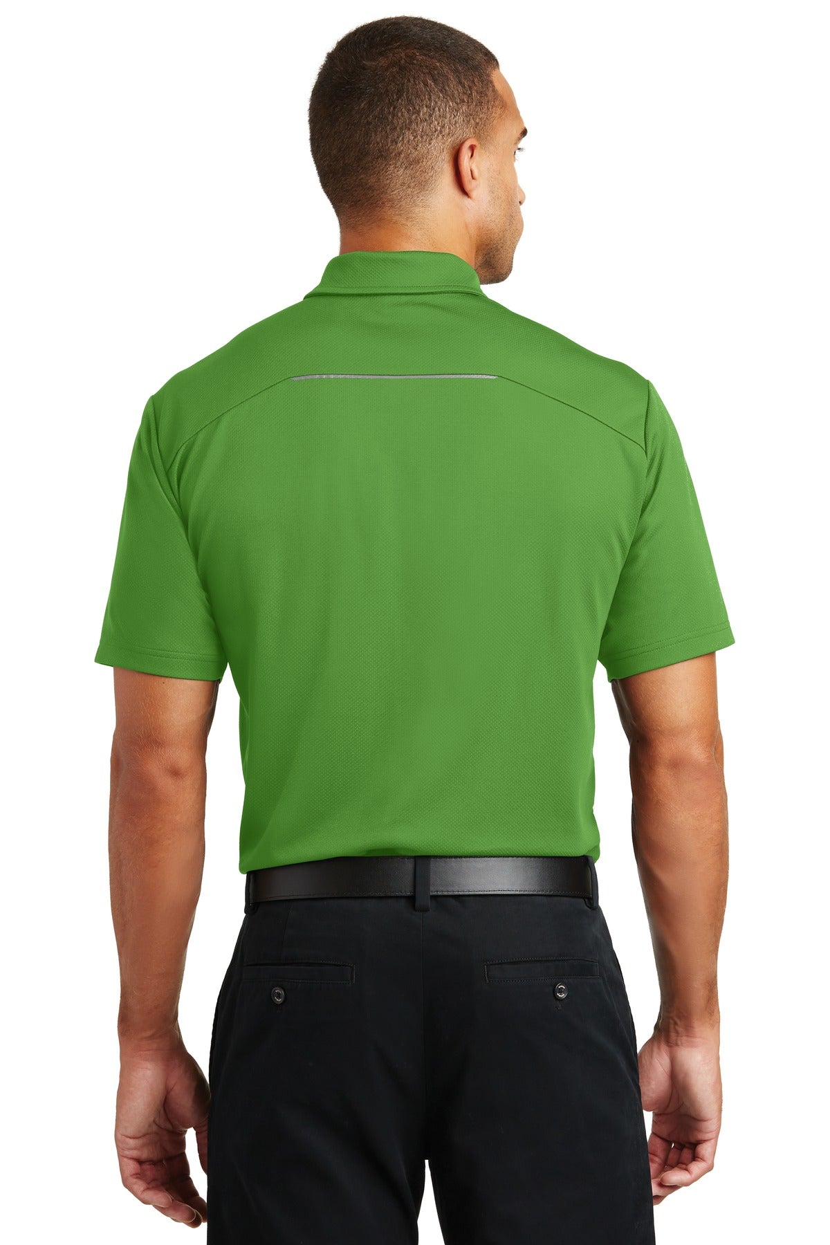 Port Authority Men's Pinpoint Mesh Polo. K580 Mens Apparel Shirts & Tops