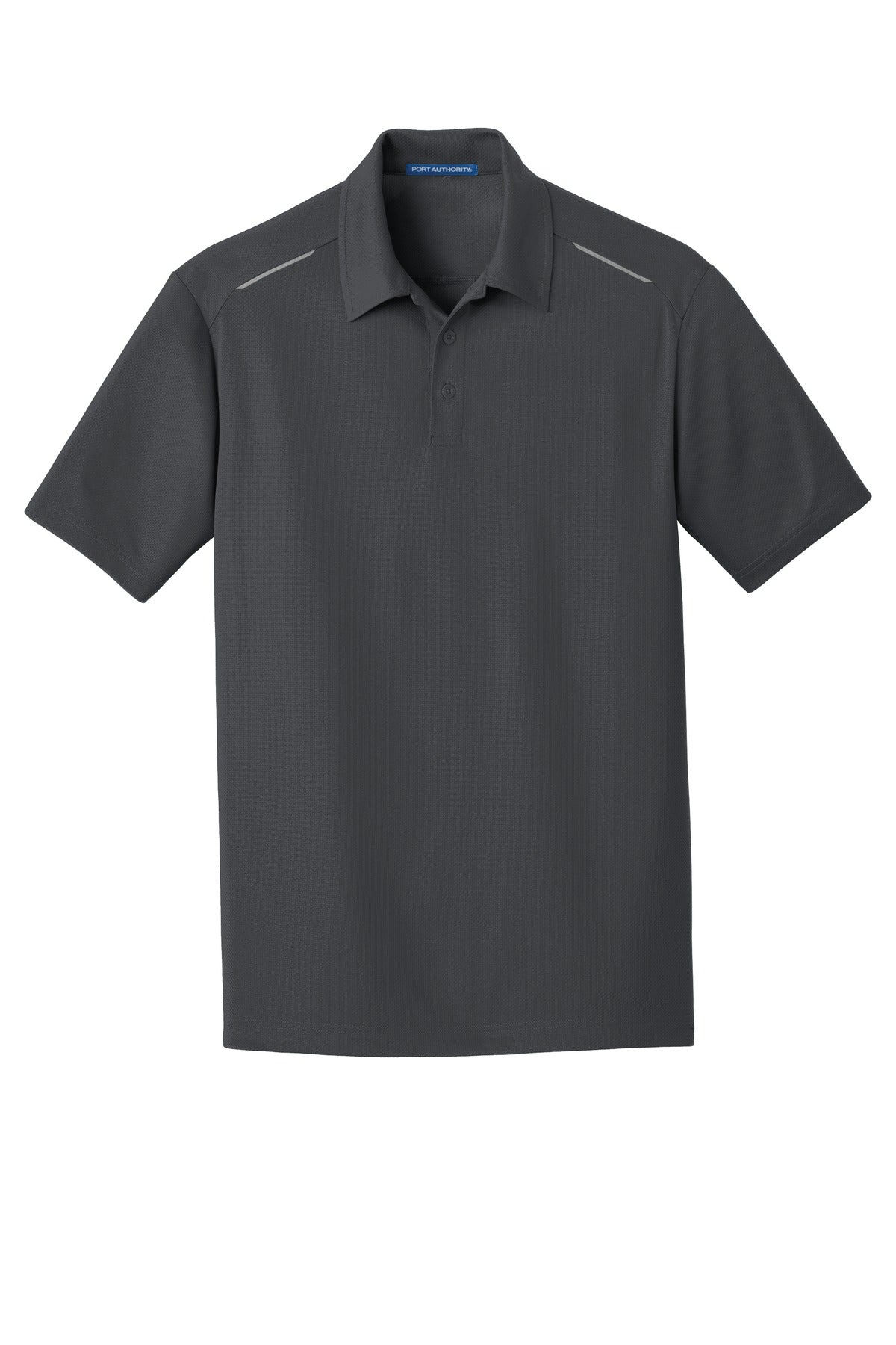 Port Authority Men's Pinpoint Mesh Polo. K580 Mens Apparel Shirts & Tops